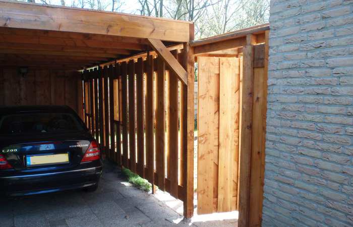 houten carport