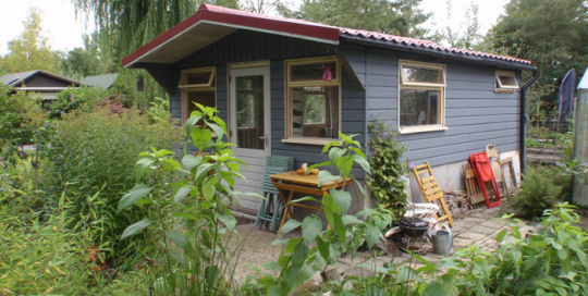 houten tuinhuis