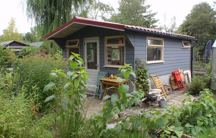 houten tuinhuis