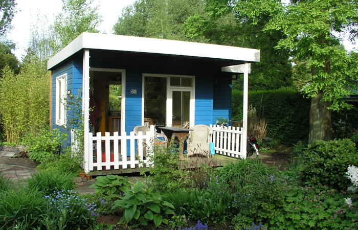 houten tuinhuis